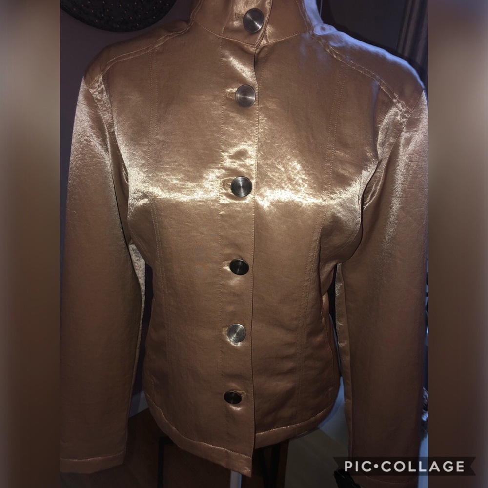 Chico’s Women’s Jacket Gold Size L